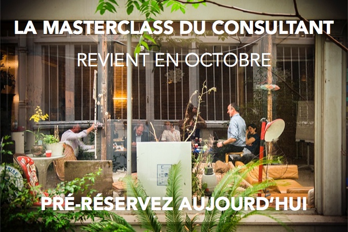 MASTERCLASS DU CONSULTANT OCTOBRE