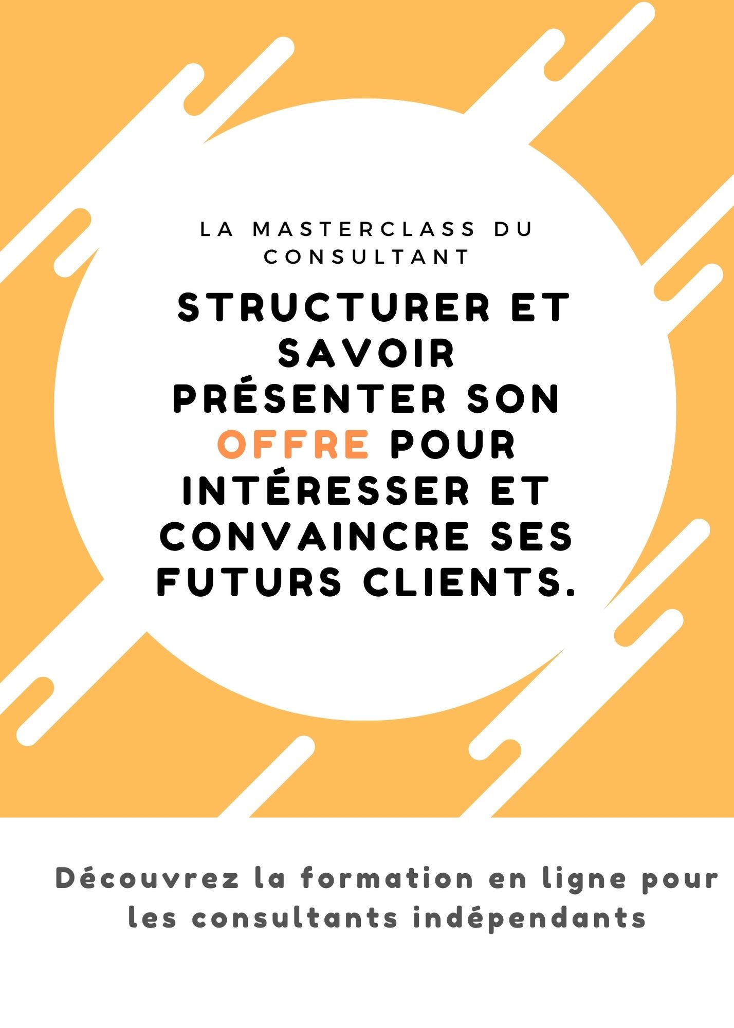 Masterclass du Consultant